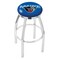 Holland Bar Stool Co 36" Chrome Maine Swivel Bar Stool, Accent Ring L8C2C36MaineU - alternate 1