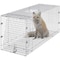 Vevor Live Animal Cage Trap 42" x 16" x 18" Humane Cat Trap Cats Squirrels Mouse LB-33A - alternate 1