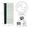 Tenax Tenax Snow Guard 4  H X 50 ft. L Polyethylene Fence 3.8 x 1.1 in. in. 320632 - alternate 5