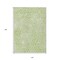 Homeroots 10' X 14' Artichoke Green And Ivory Geometric Washable Indoor Outdoor Area Rug 595048 - alternate 5