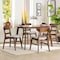 Baxton Studio Fremont Dining Set, 5-Piece 268-14657-10807-ZORO - alternate 6