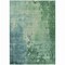 Homeroots 8' X 10' Emerald Abstract Washable Indoor Outdoor Area Rug 608235 - alternate 5