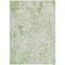 Homeroots 9' X 12' Green And Ivory Floral Washable Indoor Outdoor Area Rug 583092 - alternate 6