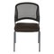 Office Star Products ProGrid Titanium & Black Visitors Chair, Straight Legs, Dillon Brown 86724R-R102 - alternate 3