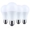 Satco 13.5 Watt LED A19 5000K CCT Medium Base Plastic 120 Volt, 4PK S14375 - alternate 1