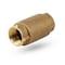 Everflow FIP Inline Spring Loaded Check Valve, Cast Brass 1/2" 150T012-NL - alternate 1
