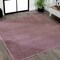 Jonathan Y Haze Solid Low-Pile Light Purple 5 ft Square Area Rug SEU100R-5SQ - alternate 1