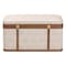 Baxton Studio Brenner Modern Transitional Beige Faux Shagreen Storage Trunk 253-14071-ZORO - alternate 6