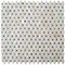 Apollo Tile White 11.4 in x 11.8 in Shell Polished Floor and Wall Mosaic Tile 18.68 sqft/case, 20PK APLJWS8804A - alternate 8