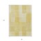 Homeroots 8' X 10' Gold Wheat And Ivory Striped Washable Indoor Outdoor Area Rug 581650 - alternate 6