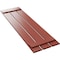 Ekena Millwork True Fit PVC, Three Board Spaced Board-n-Batten Shutters, Colorful Leaves, 17 1/8W x 33H, PR TFP101SBF17X033CL - alternate 5