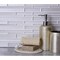 Apollo Tile White 11.8 in x 12.2 in Glass Glossy, Matte Floor and Wall Mosaic Tile 5 sqft/case, 5PK APLICL8804A - alternate 5