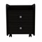 Homeroots 22" Wood Two Drawer Nightstand 473301 - alternate 1