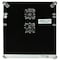 Deejay Led Slant Rack Drive Tour Case 6U-Space Amplifier Side 10U-Space Mixer Side w/Black Carpeted Exterior TBH6U10SLANTWOOD - alternate 3