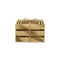 Homeroots Set of Three Brown Solid Wood Crate, 3PK 487680 - alternate 5