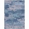 Homeroots 10' X 14' Navy Blue And Ivory Abstract Washable Indoor Outdoor Area Rug 630932 - alternate 2