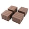 Edendirect 1 ft. x 1 ft. Quick Deck Composite Interlocking Deck Tile in Brown-6 44 sq. ft. per Box ED-W206P151693 - alternate 8