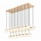 Z-Lite Renaud Modern Gold 23 Light Linear Chandelier 827P6-23L-MGLD-LED - alternate 5