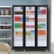 Koolmore 71 in. Commercial 3 Fully Glass Door Merchandiser Refrigerator, 46 cu. ft., ETL Listed in Black KM-MDR-3FGD - alternate 5