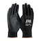 G-Tek Seamless Knit Nylon Blend Glove w/PU Coated Flat Grip on Palm&Fingers, Touchscreen&Vend-Ready 33-B125V/M - alternate 2