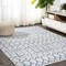 Jonathan Y Moroccan HYPE Boho Vintage Diamond Cream/Navy 9 ft. x 12 ft. Area Rug MOH101F-9 - alternate 7