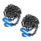 Mytee Products 3/8in x 10ft G100 High Grade Transportation Chain w/ Grab Hooks, 8800 lbs WLL, 2PK CH3810-G100x2 - alternate 6