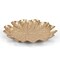 Homeroots 10in Gold Metal Handmade Leaf Trinket Tray 713010 - alternate 6