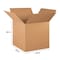 Zoro Select 20 in x 20 in x 20 in Shipping Box, Kraft, Corrugate, Single Wall, 32 ECT 493T86 - alternate 2