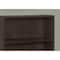 Homeroots 36" Espresso Wood Adjustable Three Tier Bookcase 355729 - alternate 3