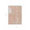 Homeroots 5' X 8' Coral And Ivory Abstract Washable Indoor Outdoor Area Rug 612924 - alternate 7