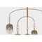 Troy Lighting Harvey 42in wide 5 Light Chandelier in Patina Brass F2542-PBR - alternate 7
