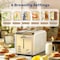 Simple Deluxe Toaster 2-slice, Defrost, Bagel, Cancel setting with LED Red lighting, 1-6 level Browning120V, 60Hz HKTOST2SILV2 - alternate 5