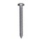 Auveco 6 x 1 1/4in Phillips Pan Head Tapping Screw Zinc, 100PK 3077 - alternate 1