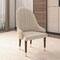 Leisuremod Elara Collection Wooden Dining Chair in Cream, 4PK EC59CR4 - alternate 7