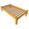 Homeroots Yellow Solid Wood Twin Bed Frame 546605 - alternate 4