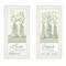 Homeroots Set Of Two Home and Family White Framed Print Wall Art, 2PK 406058 - alternate 1