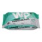 Carlisle Foodservice WipesPlus Disinfecting Surface Wipes, Flat Pack, 1-Ply, 7 x 8, Lemon, White, 80 Wipes, 12PK 37701 - alternate 1