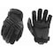 Mechanix Wear Tactical Gloves, Synthetic Leather Palm, 11 in Length, Hook-and-Loop Cuff, Full Finger, Black MPT-55-012 - alternate 1