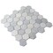 Apollo Tile 12x12 Bianco Carrara Marble Polished, Etched Floor and Wall Mosaic Tile 4.92 sqft/case, 5PK APLBL8801CAA - alternate 5