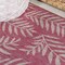 Jonathan Y Nevis Palm Frond Fuchsia/Light Gray 2 ft. x 10 ft. Indoor/Outdoor Runner Rug SMB119F-210 - alternate 4