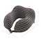 Home-Complete Travel Pillow Memory Foam Pillow with Washable Cover Neck Pillows for Sleeping, Black HT-PILLOW2-BLK - alternate 5