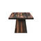 Homeroots 75" Brown Solid Wood Pedestal Base Dining Table 565232 - alternate 6