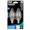Feit Electric BPCTC60950CAFIL2 LED Bulb, Decorative, E12 Lamp Base, Dimmable, Daylight White Light BPCTC60950CAFIL/2 - alternate 2