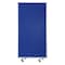 Homeroots 71" Blue Iron Folding Three Panel Screen Room Divider 348668 - alternate 4