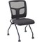 Lorell Chair, Fabric Seat, Mesh Back, Metal Frame, PK2 84385 - alternate 1