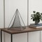 Homeroots Contemporary Gray Metal Triangular Decor Piece 392489 - alternate 6