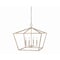 Jonathan Y Gatsby 23" 4-Light Adjustable Iron Rustic Glam LED Pendant, Antiqued White JYL7520A - alternate 1