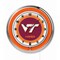Holland Bar Stool Co Virginia Tech University Double Neon 19" Clock Clk19VATech - alternate 1
