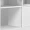 Homeroots 61in White Wood Enclosed and Open Storage TV Stand 724160 - alternate 5