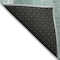Homeroots 9' X 12' Pale Aqua And Teal Blue Striped Washable Indoor Outdoor Area Rug 617852 - alternate 5